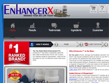 Tablet Screenshot of enhance-rx.com
